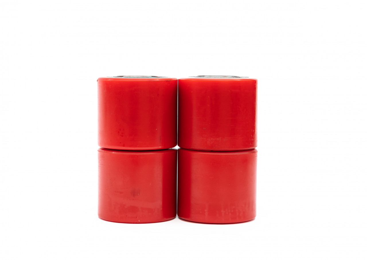 Set roti din poliuretan, diametru de 80 mm, pentru transpalet KLASS - imagine 3