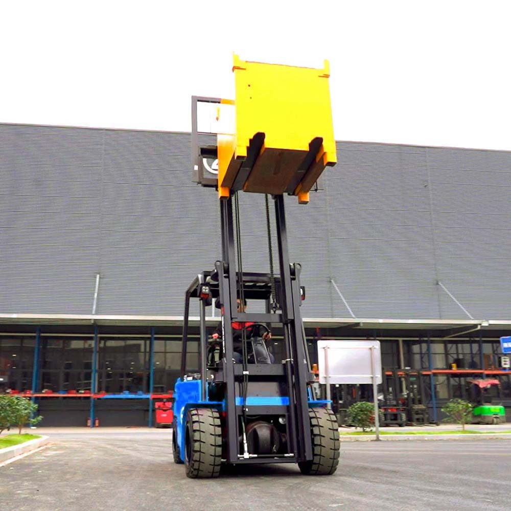 CPD50L1, Stivuitor electric 5000 kg, catarg triplex, cabina inchisa si incalzita - imagine 2
