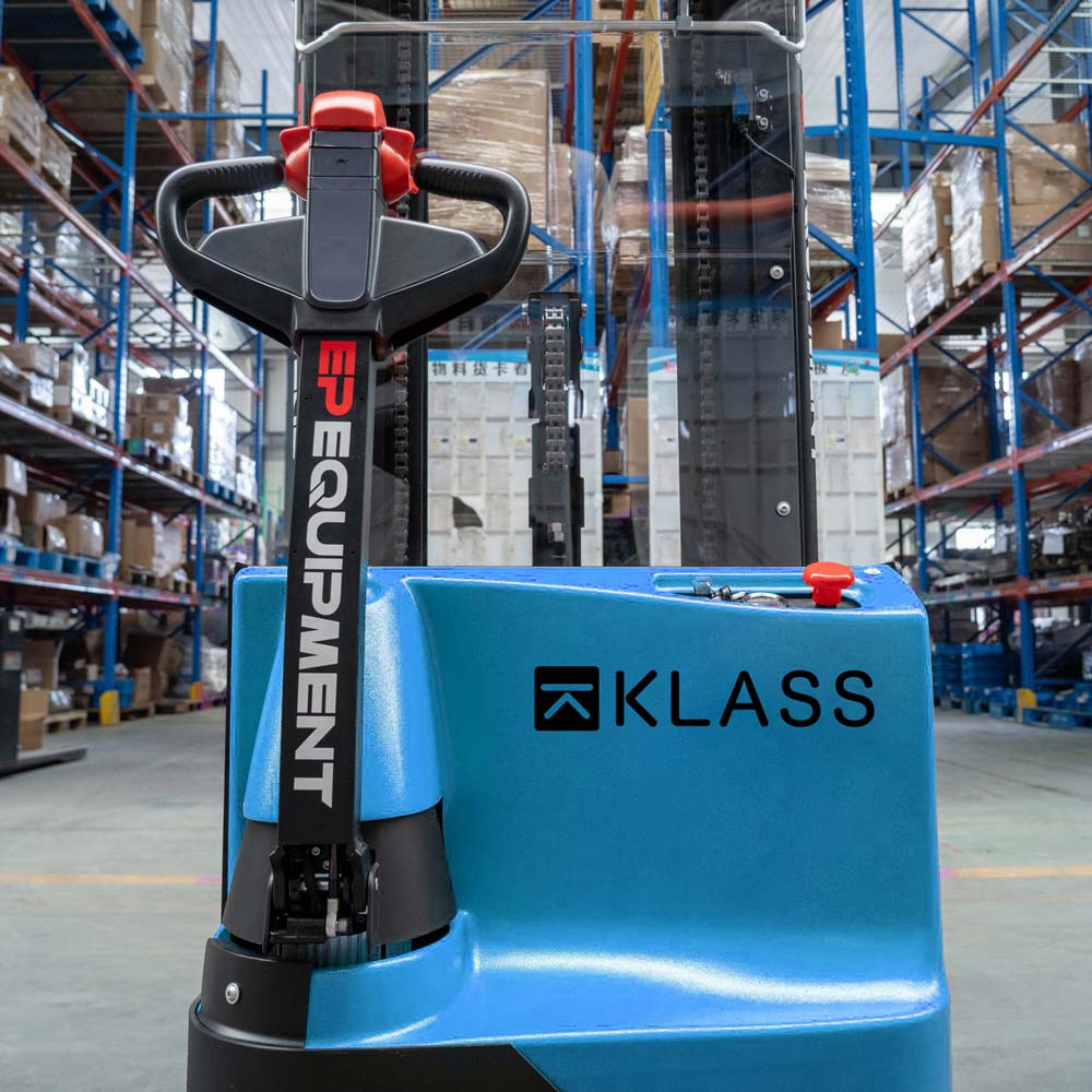 WSA121, Stivuitor electric pietonal 1.200 kg, acumulator Li-Ion, catarg triplex 4.800 mm - imagine 12