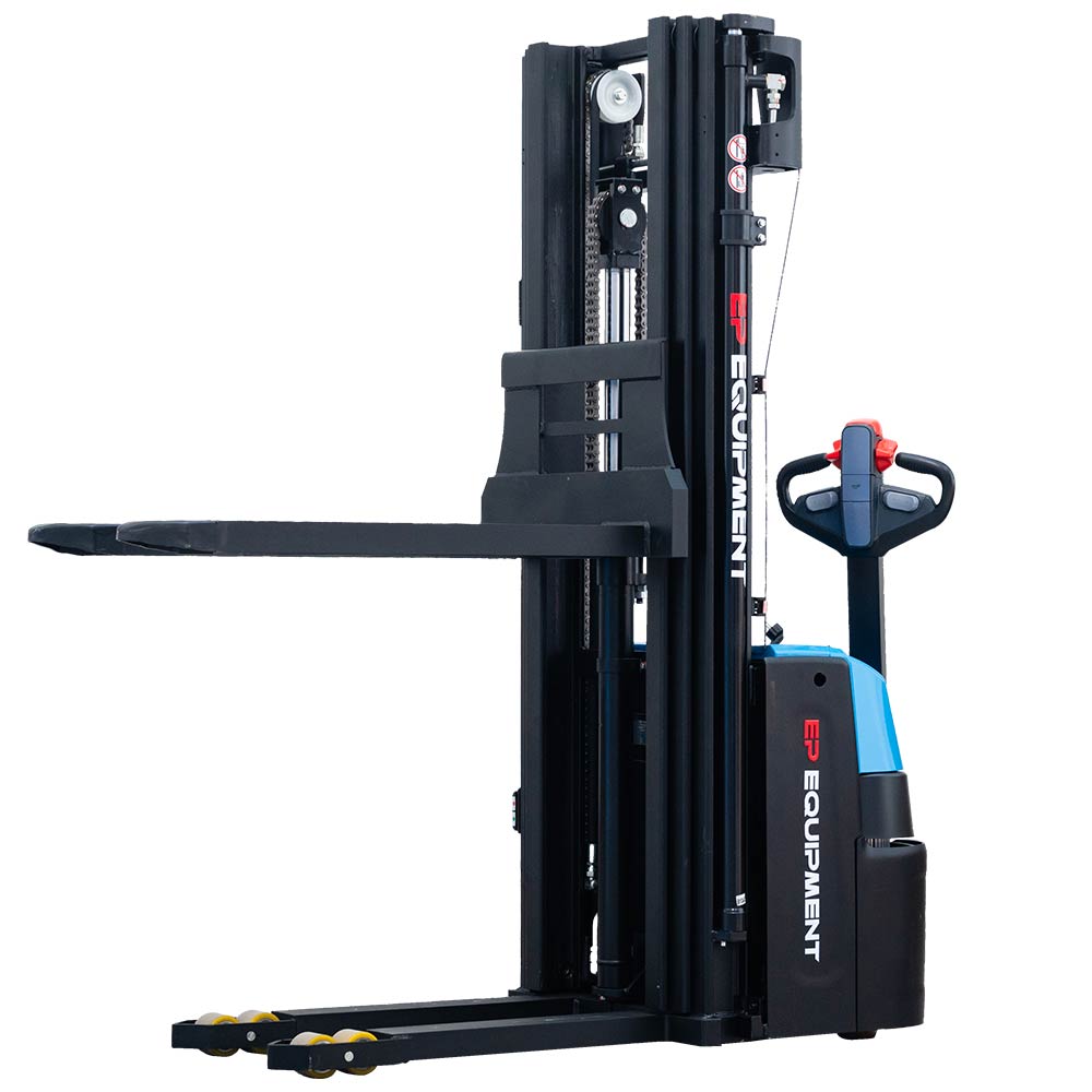 WSA121, Stivuitor electric pietonal 1.200 kg, acumulator Li-Ion, catarg triplex 4.800 mm - imagine 5