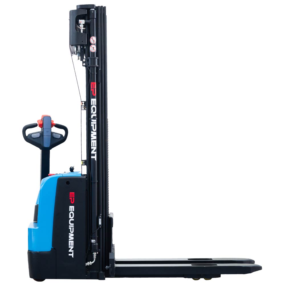 WSA121, Stivuitor electric pietonal 1.200 kg, acumulator Li-Ion, catarg triplex 4.800 mm - imagine 3