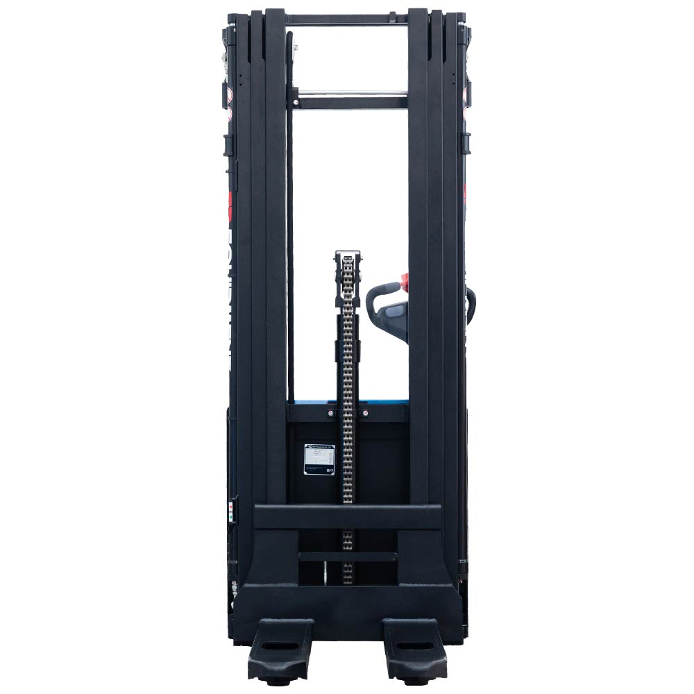 WSA121, Stivuitor electric pietonal 1.200 kg, acumulator Li-Ion, catarg triplex 4.800 mm - imagine 6