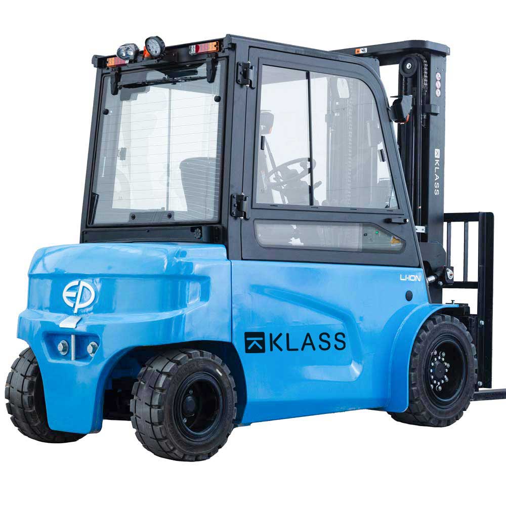 CPD50L1, Stivuitor electric 5000 kg, catarg triplex, cabina inchisa si incalzita