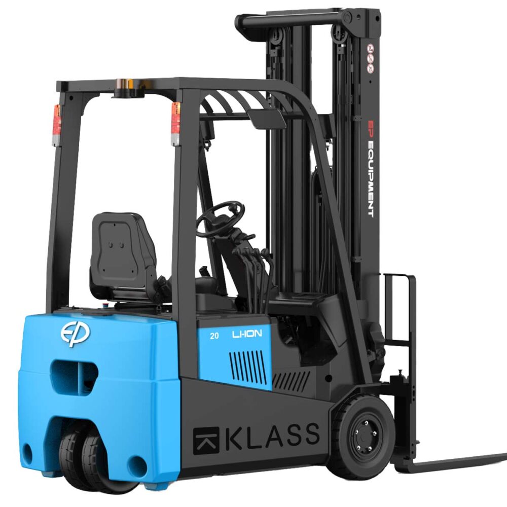 CPD20TVL, Stivuitor electric 2.000 kg, catarg triplex, cabina deschisa