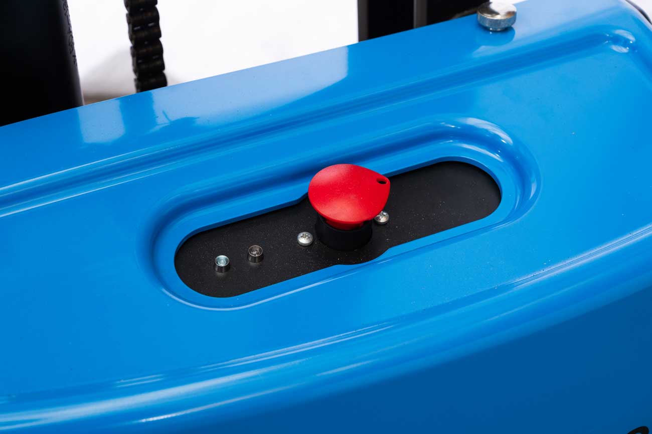 QDA12EL25, Stivuitor electric pietonal 1.200 kg, inaltime maxima de ridicare 2.500 mm - imagine 8