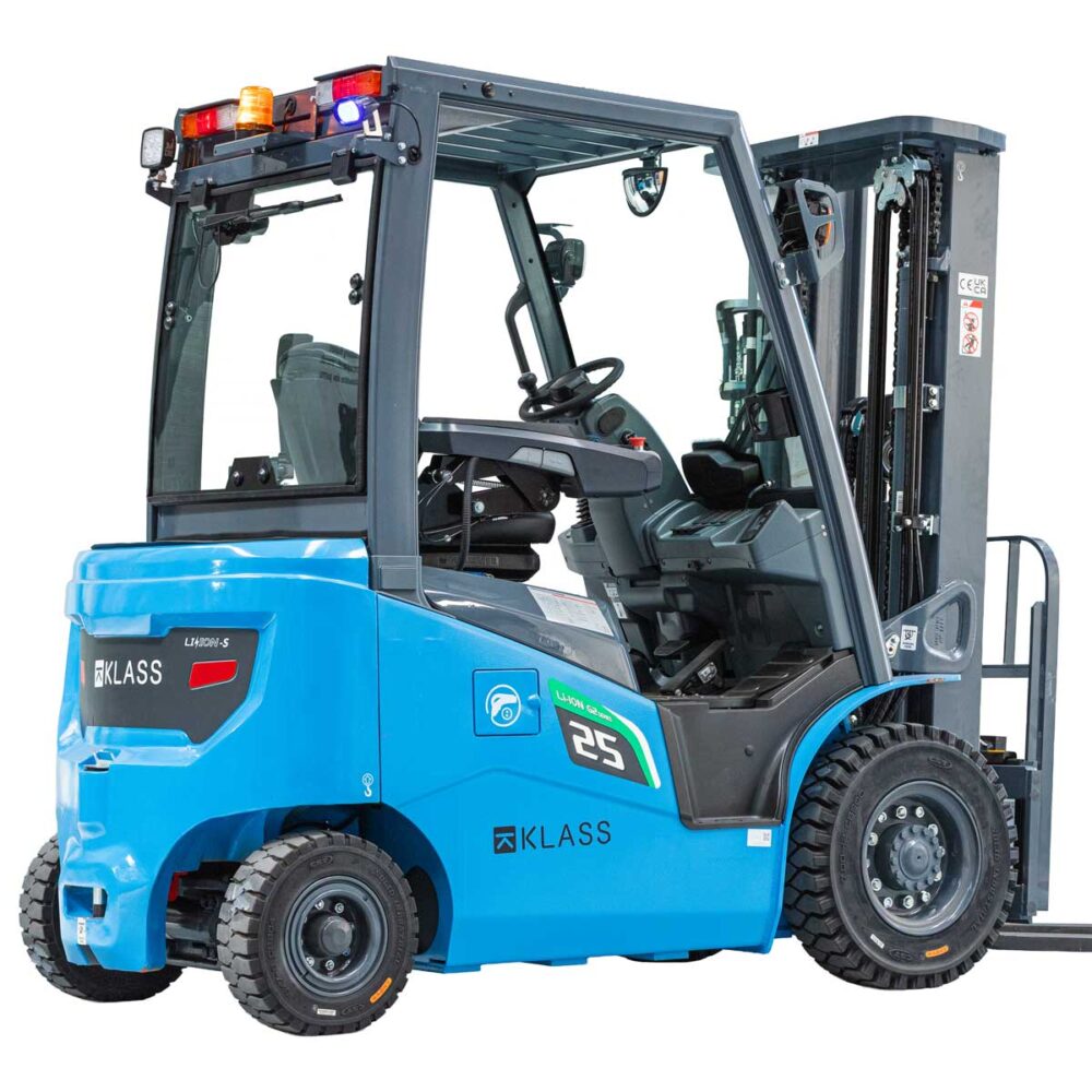 CPD25-GB2LI-S, Stivuitor electric 2.500 kg, catarg triplex, controller FINGERTIPS