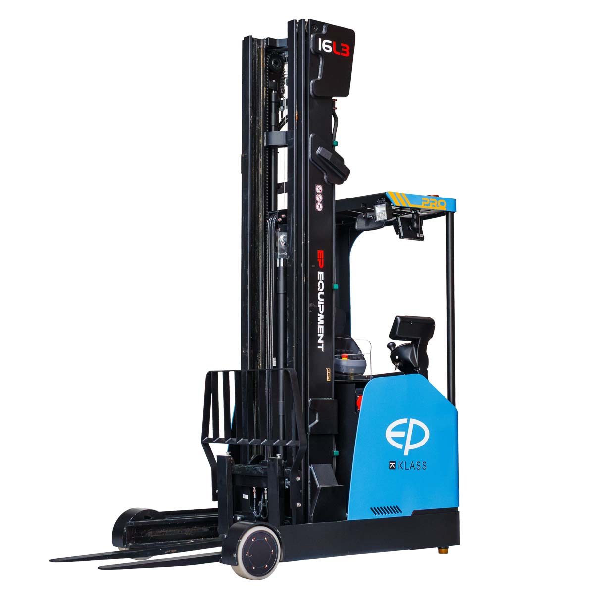 CQD16PRO Stivuitor electric cu catarg retractabil 1.600 kg, baterie Li-Ion, inaltime de ridicare 7.500 mm - imagine 9