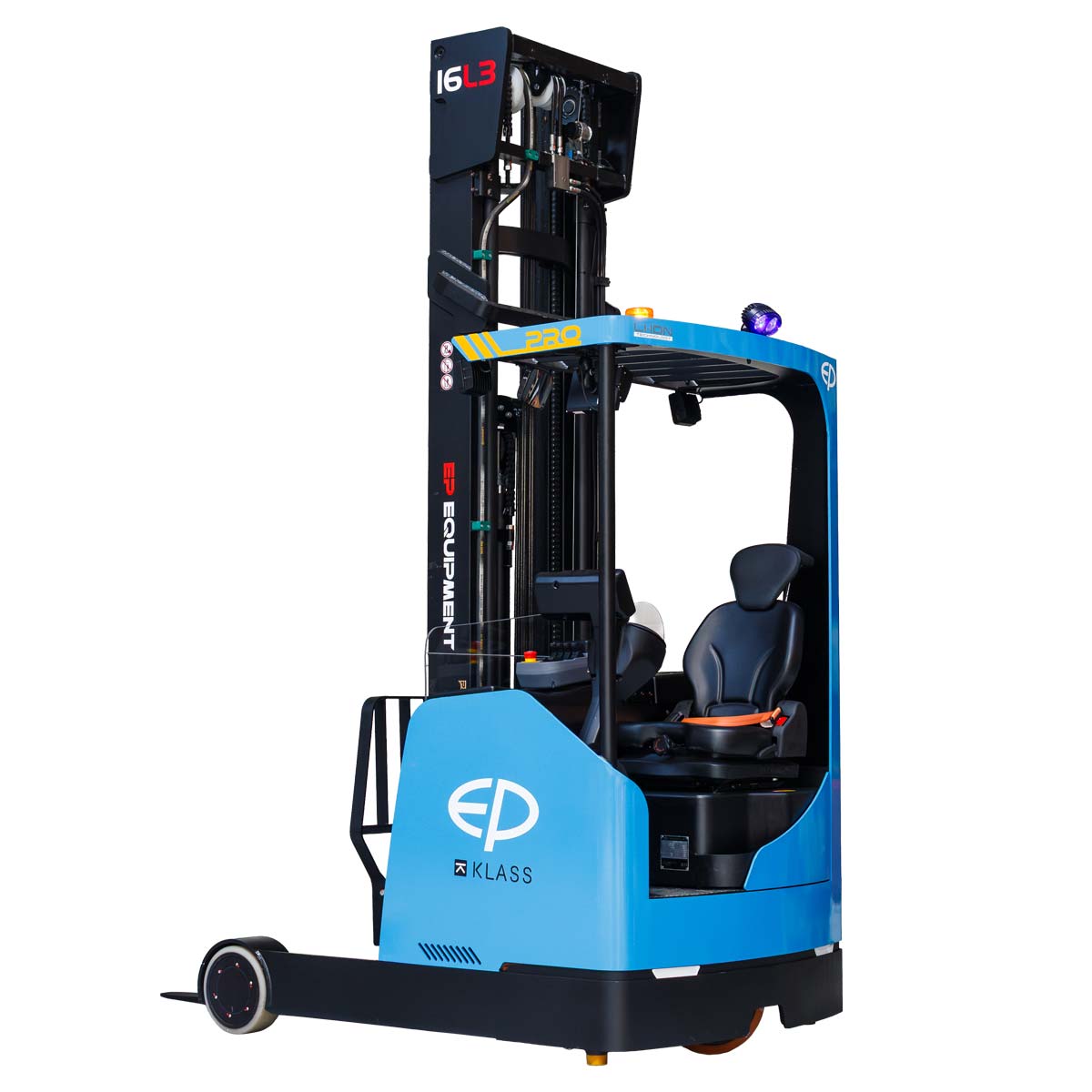 CQD16PRO Stivuitor electric cu catarg retractabil 1.600 kg, baterie Li-Ion, inaltime de ridicare 7.500 mm - imagine 5