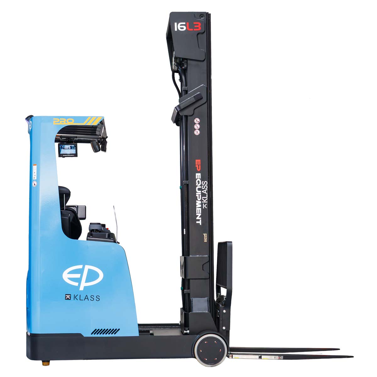 CQD16PRO Stivuitor electric cu catarg retractabil 1.600 kg, baterie Li-Ion, inaltime de ridicare 7.500 mm - imagine 4